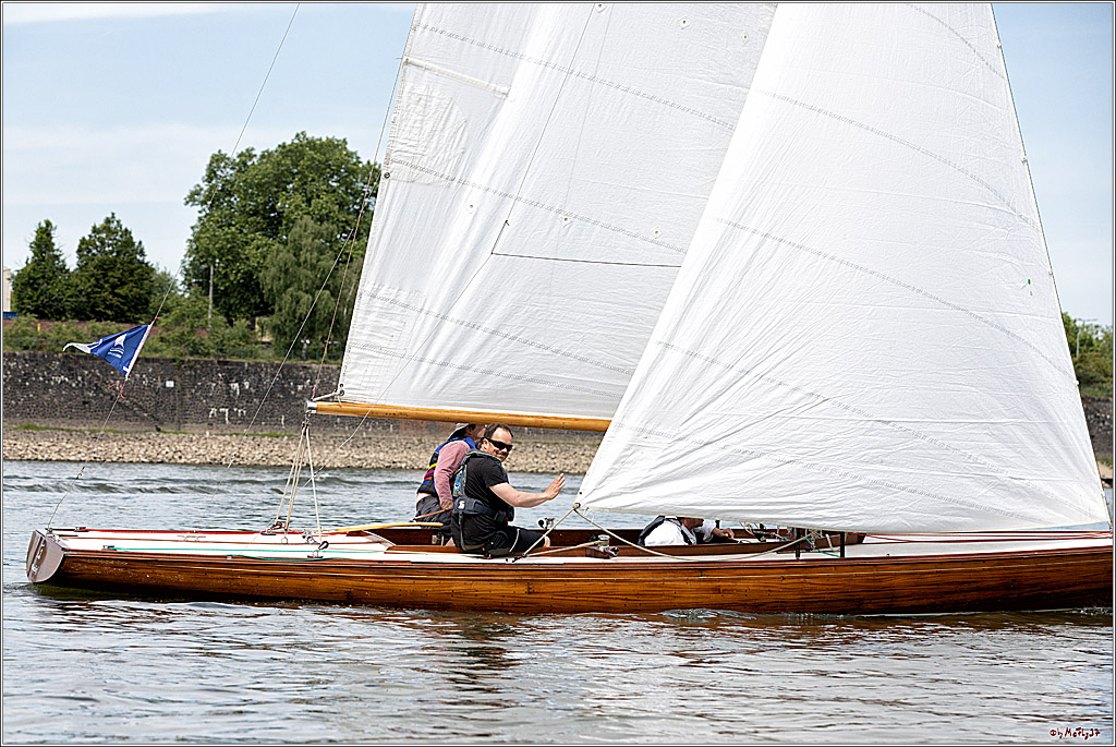 100 Jahre Rheinwoche 2022 - 1. Wettfahrt Porz - Hitdorf, 03.06.2022,
